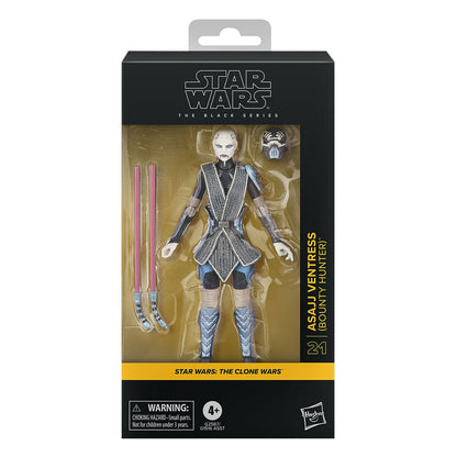 Star Wars: The Clone Wars Black Series Action Figur Asajj Ventress (Bounty Hunter) 15 cm