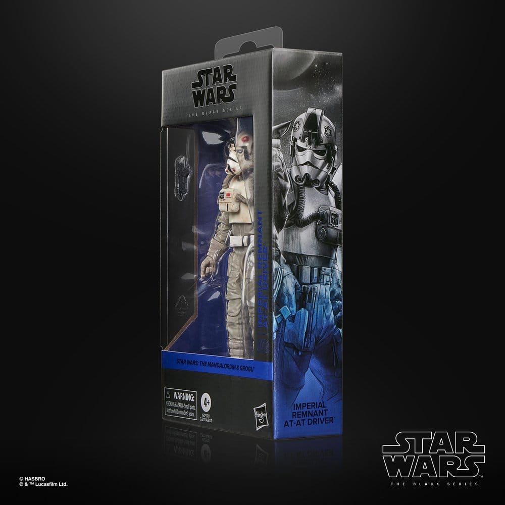 Star Wars: The Mandalorian & Grogu Black Series Aksiyon Figürü Imperial Remnant AT-AT Sürücüsü 15 cm