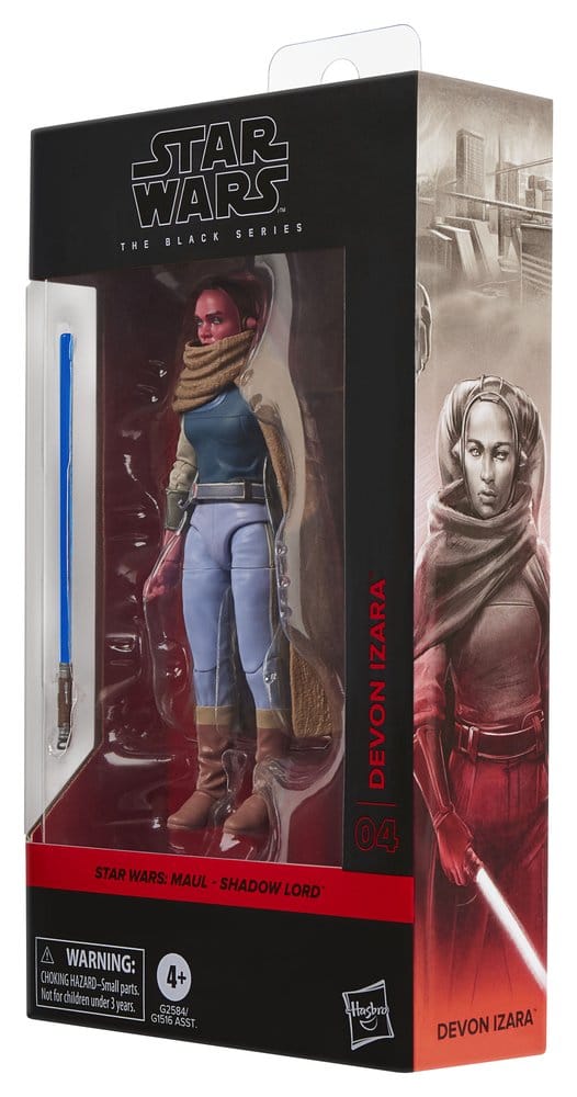 Star Wars: Maul - Shadow Lord Black Series Figura de acción Devon Izara 15 cm