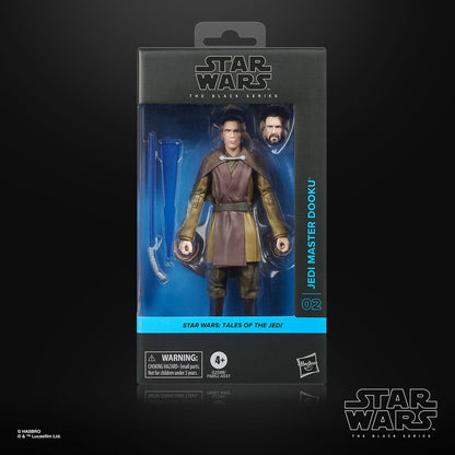 Star Wars : Les Contes des Jedi Black Series Figurine Action Maître Jedi Dooku 15 cm