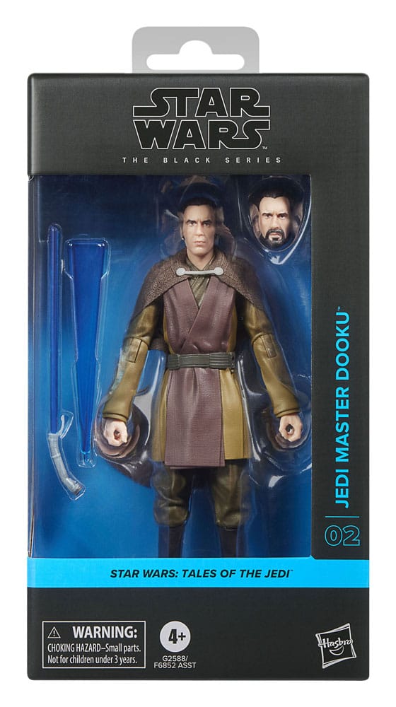 Star Wars : Les Contes des Jedi Black Series Figurine Action Maître Jedi Dooku 15 cm