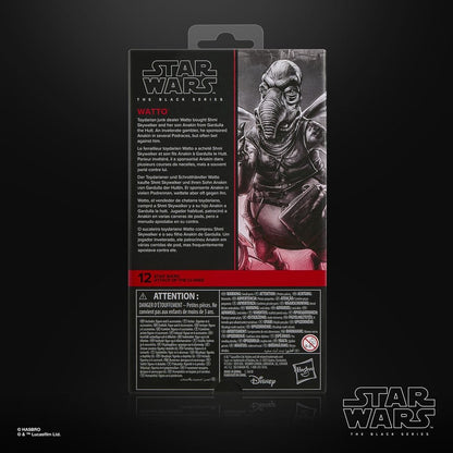 Star Wars Episodio II Serie Nera Action Figure Watto 15 cm