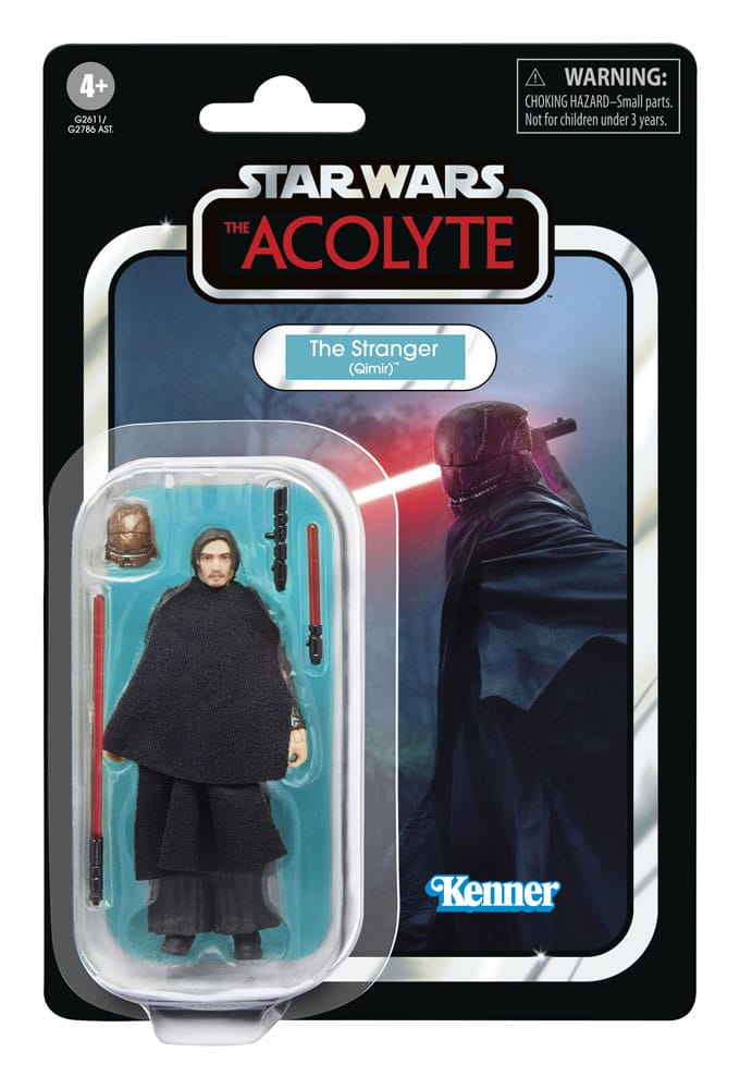 Star Wars: The Acolyte Vintage Koleksiyonu Aksiyon Figürü Yabancı (Qimir) 10 cm