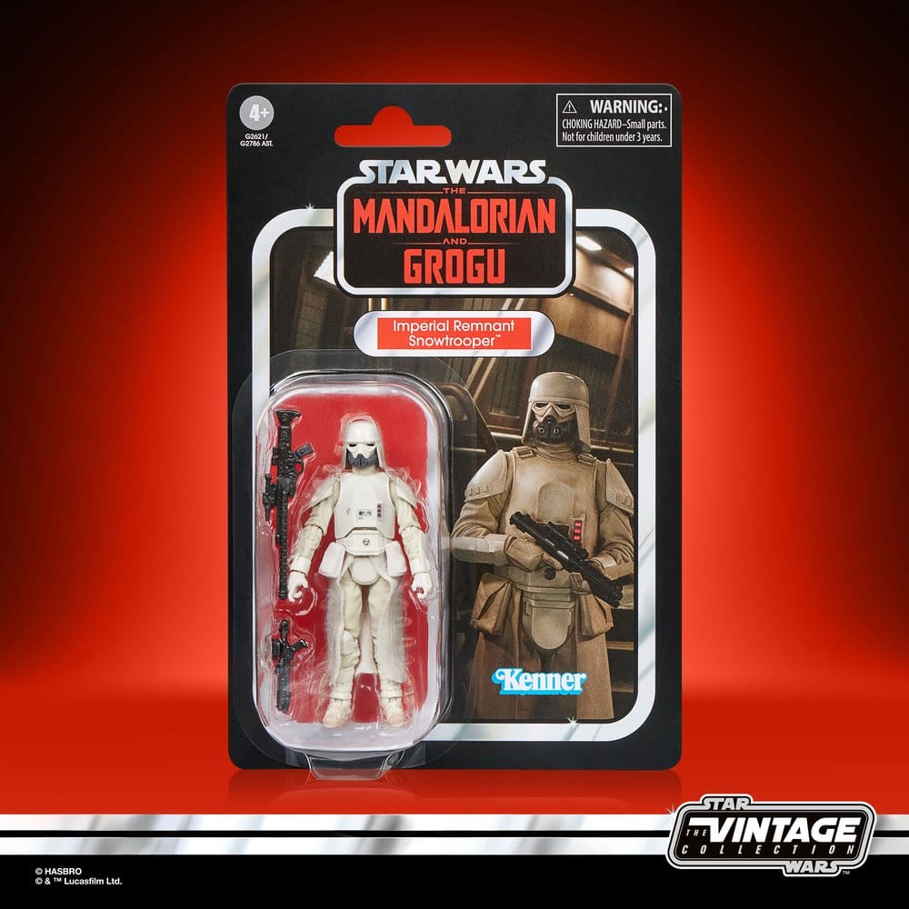 Star Wars: The Mandalorian & Grogu Collezione Vintage Action Figure Imperial Remnant Snowtrooper 10 cm
