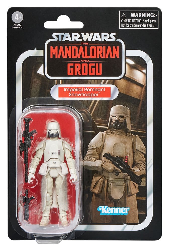 Star Wars: The Mandalorian & Grogu Collezione Vintage Action Figure Imperial Remnant Snowtrooper 10 cm