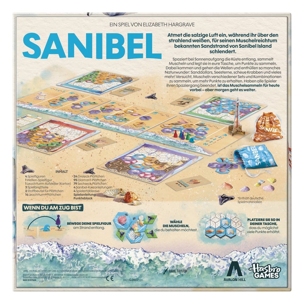 Jeu de société Sanibel *Version allemande*