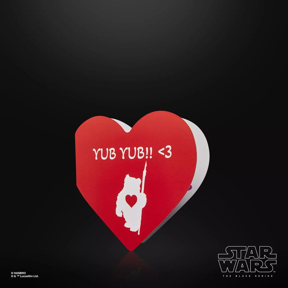 Star Wars Black Series Action Figur Ewok (Valentine's Day Edition) 15 cm