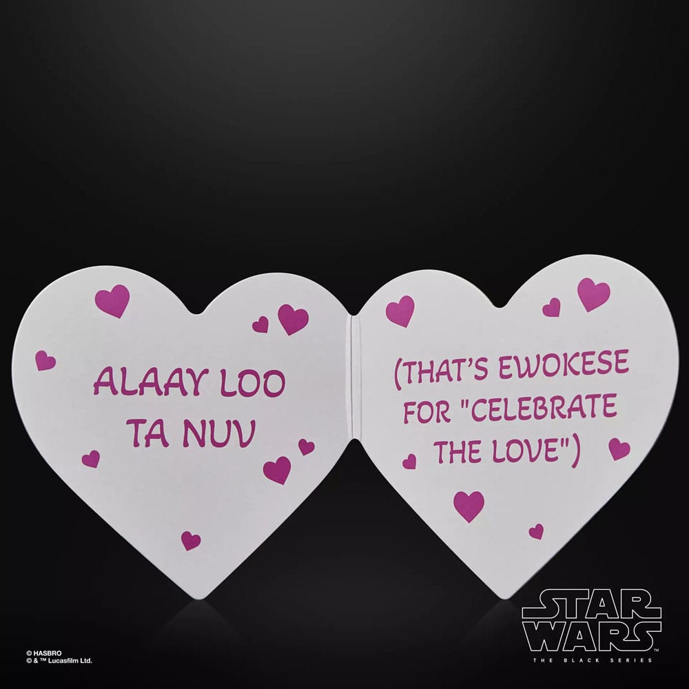 Star Wars Black Series Action Figur Ewok (Valentine's Day Edition) 15 cm