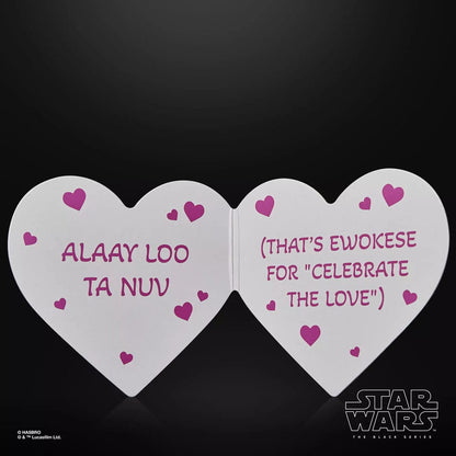 Star Wars Black Series Action Figur Ewok (Valentine's Day Edition) 15 cm