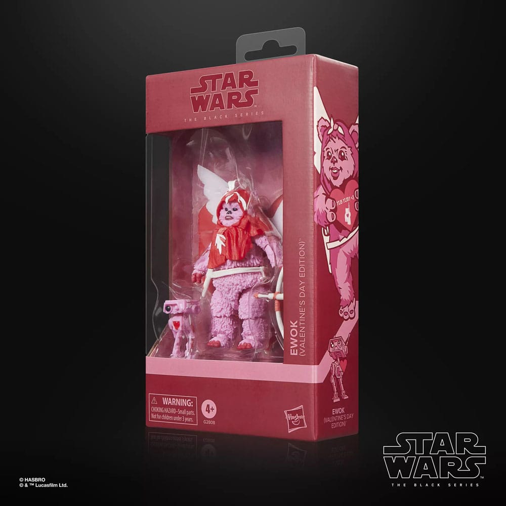 Star Wars Black Series Action Figur Ewok (Valentine's Day Edition) 15 cm