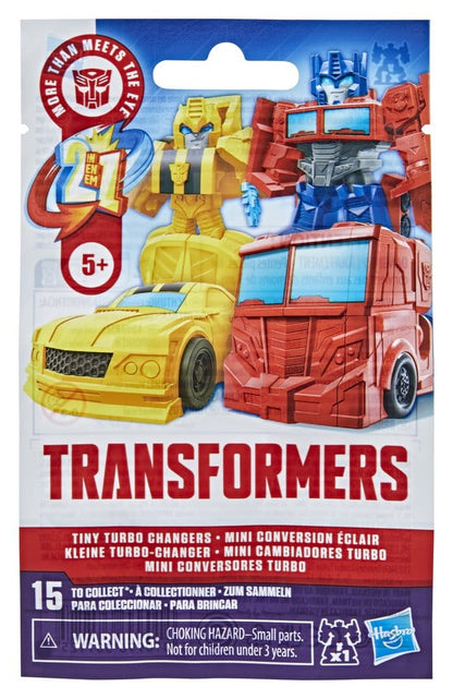 Transformers Mini Action Figurer 4 cm Tiny Turbo Changers Blind Box Display (24)