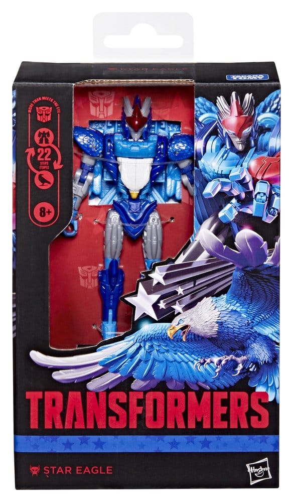 Figura Transformers Deluxe Class Action Star Eagle 11 cm