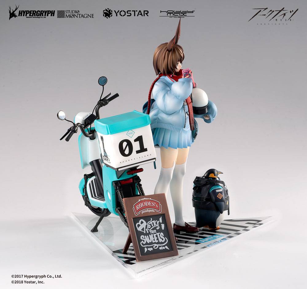 Arknights PVC Statue 1/7 Amiya Fresh Fastener Ver. Deluxe Edition 26 cm