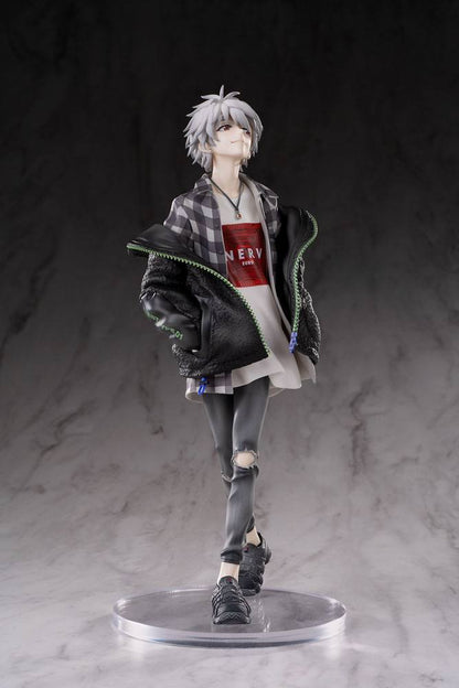 Neon Genesis Evangelion PVC Heykeli 1/7 Kaworu Nagisa Ver. Radyo Eva Bölüm 2 Orijinal Renk 25 cm