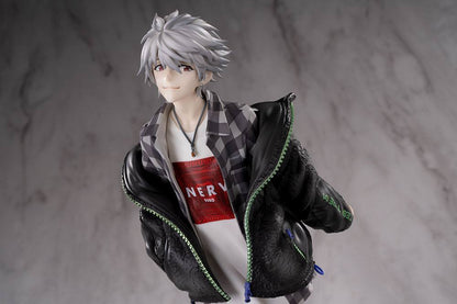 Neon Genesis Evangelion PVC Heykeli 1/7 Kaworu Nagisa Ver. Radyo Eva Bölüm 2 Orijinal Renk 25 cm