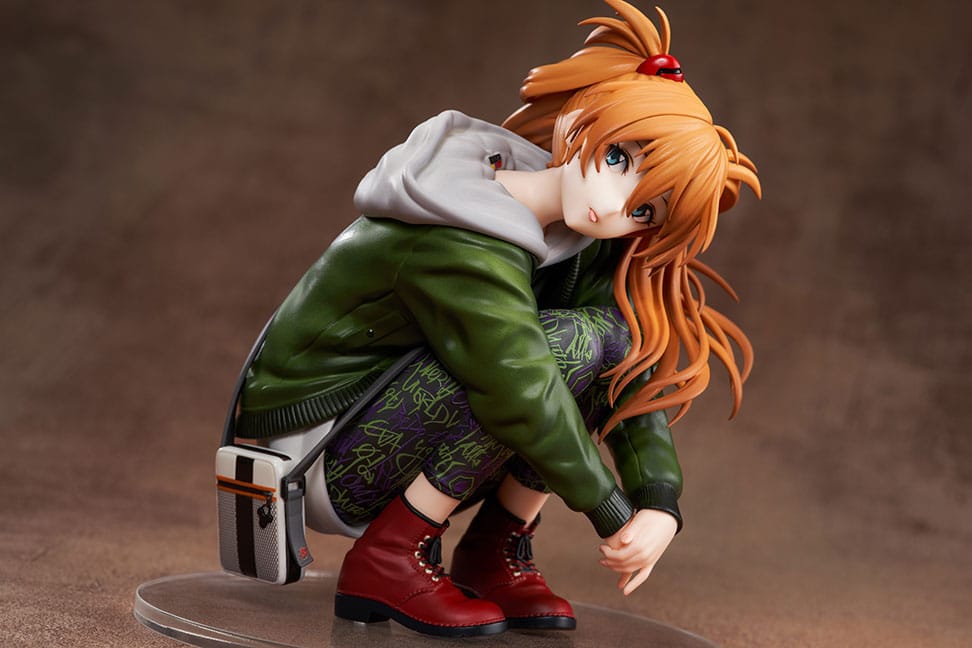 Neon Genesis Evangelion PVC Status 1/7 Shikinami Asuka Langley Ver. Dio 3 Radio EVA 12 cm