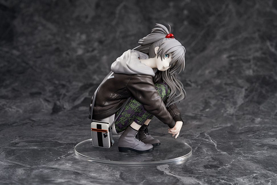 Neon Genesis Evangelion PVC Statue 1/7 Shikinami Asuka Langley Ver. Del 3 Radio EVA Originalfärg 12 cm