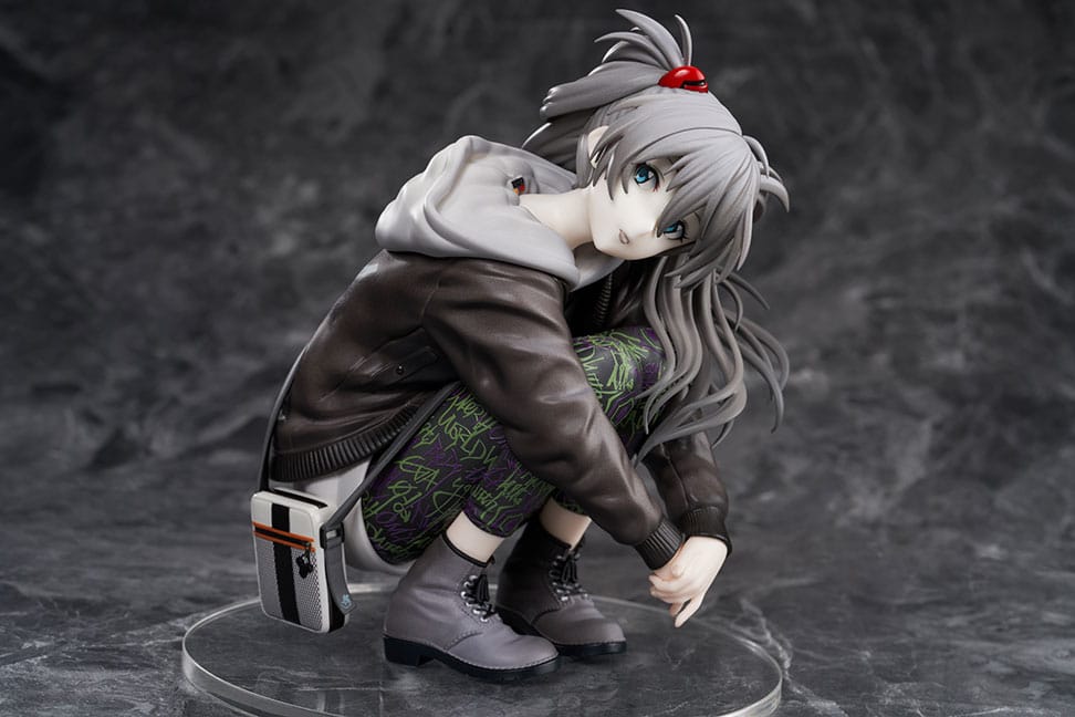 Neon Genesis Evangelion PVC Statue 1/7 Shikinami Asuka Langley Ver. Del 3 Radio EVA Originalfärg 12 cm