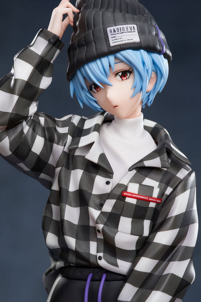 Neon Genesis Evangelion PVC Statue 1/7 Rei Ayanami Ver. Del 3 Radio EVA 26 cm