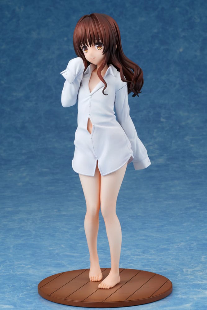 A Love-Ru Darkness Pvc Statue 1/6 Mikan Yuuki White Shirt Ver. 24 cm