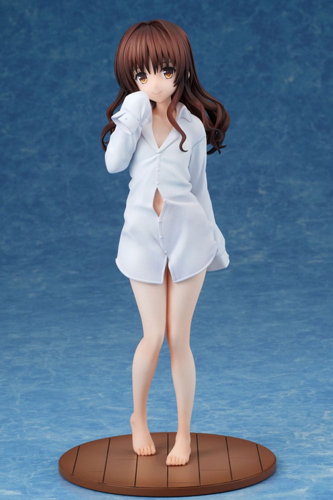 A Love-Ru Darkness Pvc Statue 1/6 Mikan Yuuki White Shirt Ver. 24 cm