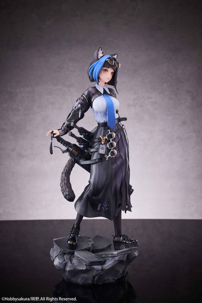 ILLUSTRAZIONE ORIGINALE statua in PVC 1/7 Kuro Illustrazione di Kirino 28 cm