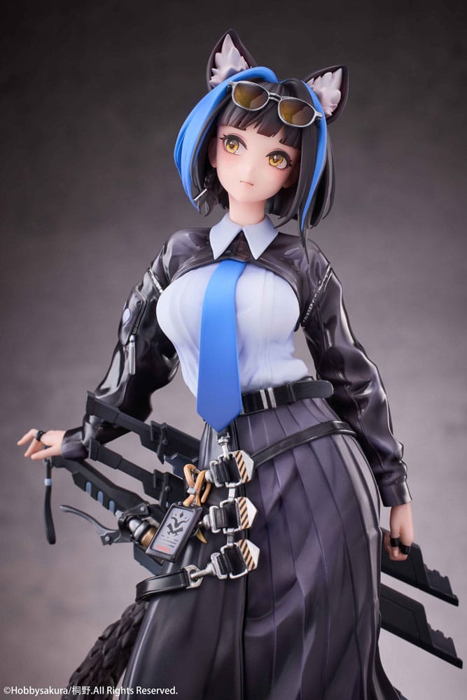ILLUSTRAZIONE ORIGINALE statua in PVC 1/7 Kuro Illustrazione di Kirino 28 cm