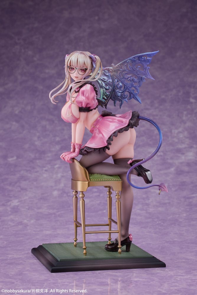 Original karaktär PVC -staty 1/7 imp unik färg 25 cm