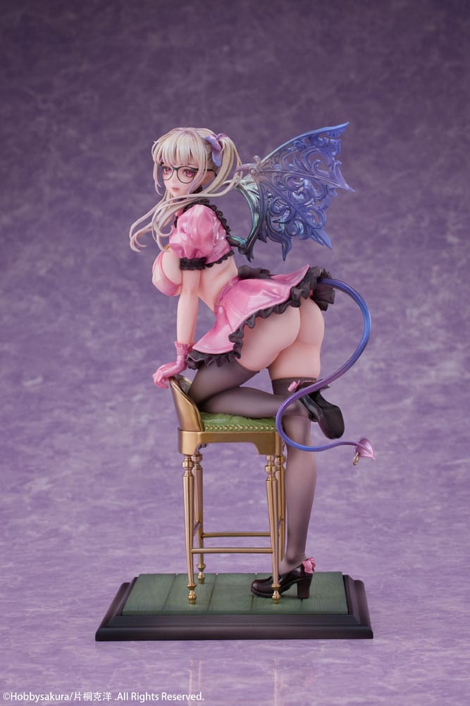 Original karaktär PVC -staty 1/7 imp unik färg 25 cm