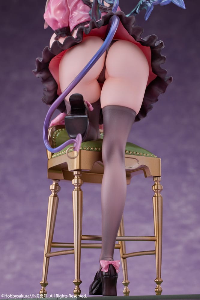 Original karaktär PVC -staty 1/7 imp unik färg 25 cm