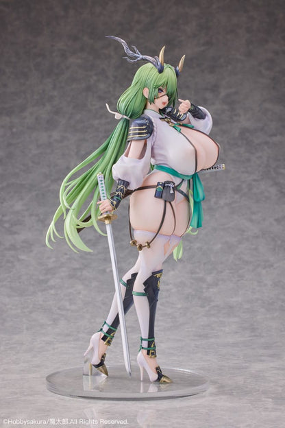 Original Character PVC Statue 1/6 Dokuganryu-chan Illustrated by Mataro Deluxe Edition 30 cm