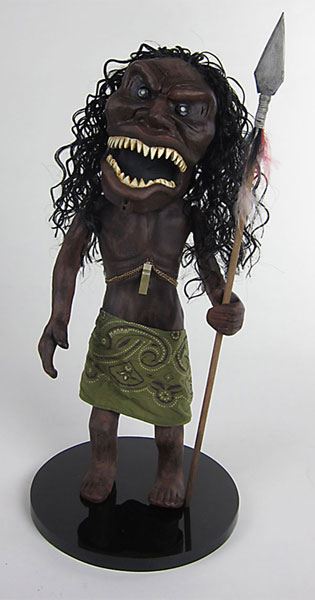 Statue Trilogie de la Terreur Guerrier Zuni 38 cm
