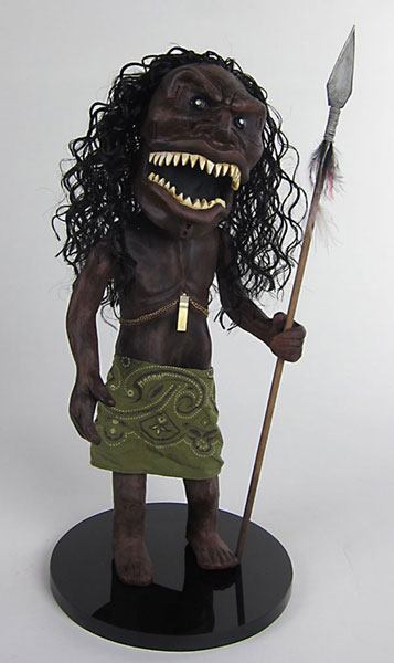 Statue Trilogie de la Terreur Guerrier Zuni 38 cm