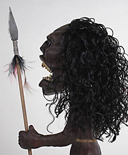 Statue Trilogie de la Terreur Guerrier Zuni 38 cm