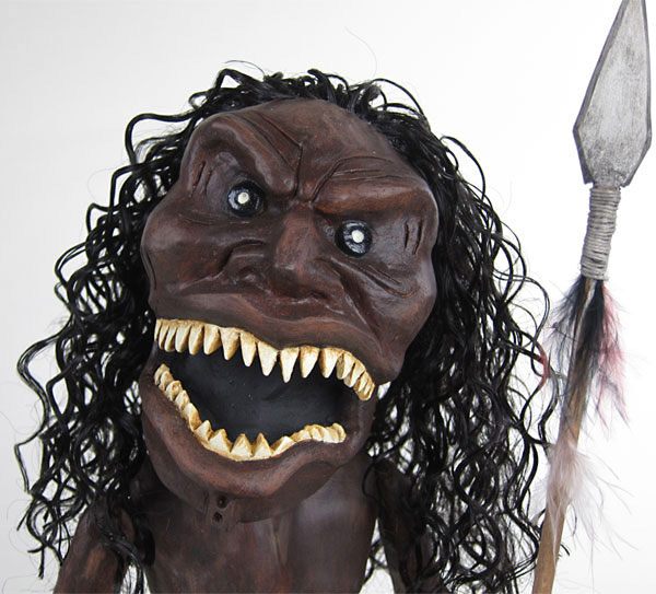 Statue Trilogie de la Terreur Guerrier Zuni 38 cm