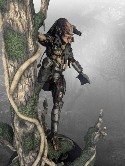 Statua Predator 1/4 Cacciatore della Giungla 91 cm