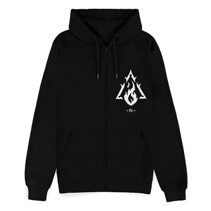 Diablo IV Zipper Hoodie Sweater Sorcerer Sigil