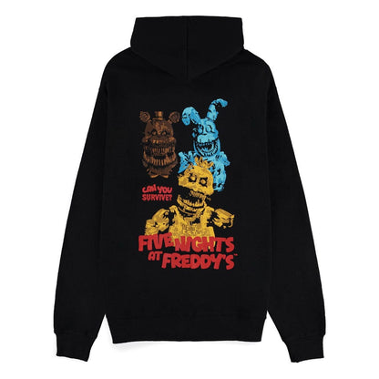 Five Nights at Freddy's Sudadera con capucha y cremallera ¿Puedes sobrevivir?