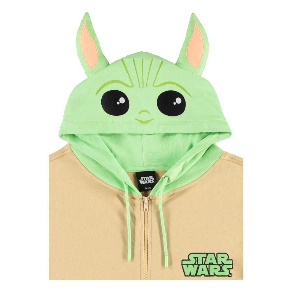 Star Wars The Mandalorian Zipper Hoodie Grogu