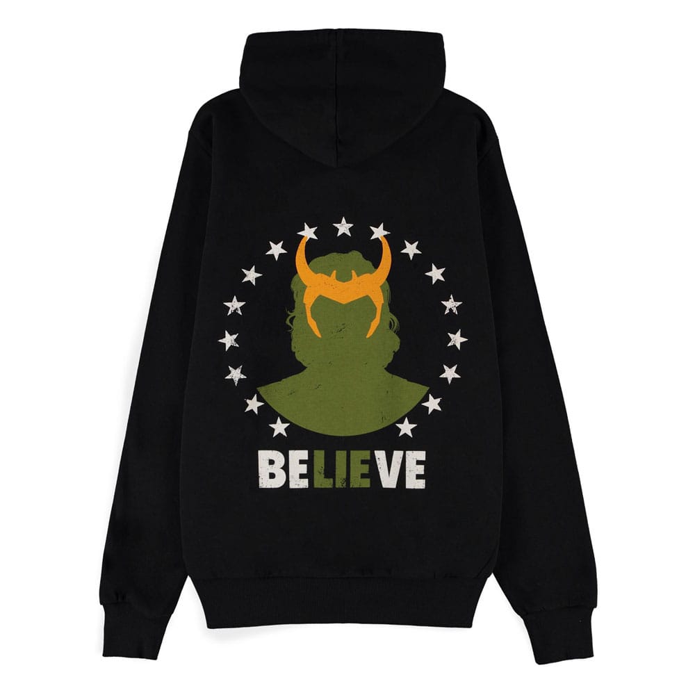 Loki Zipper Hoodie Believe