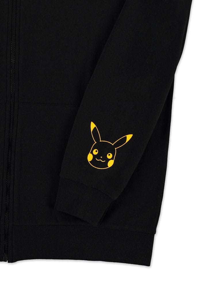 Pokémon Zipper Sweat à sweat Pikachu Pikachu Electrifice Line-Art