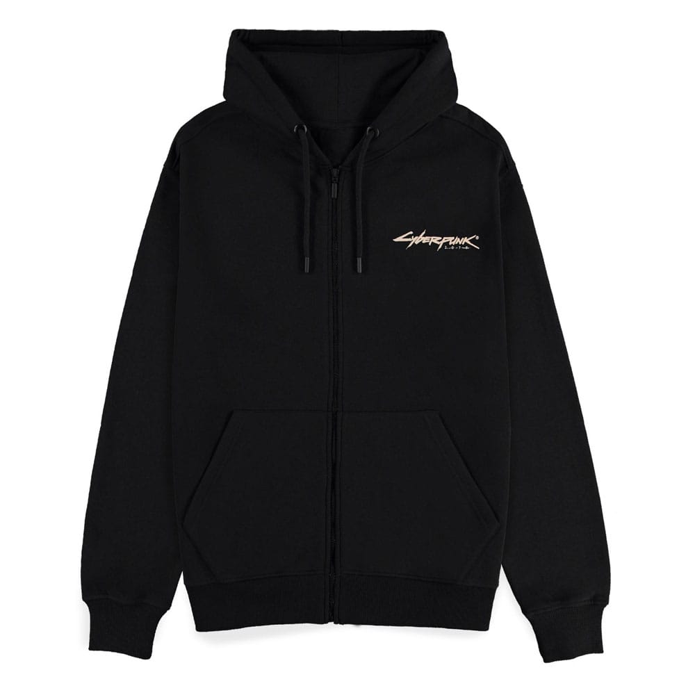 Cyberpunk 2077 Hoodie s kapuljačom s patentnim zatvaračem Night City