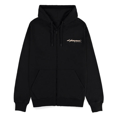 Cyberpunk 2077 Hoodie s kapuljačom s patentnim zatvaračem Night City