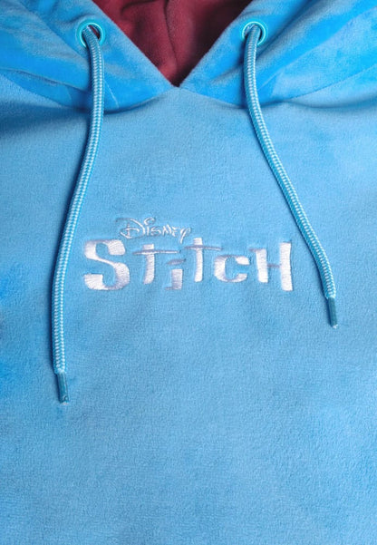 Lilo & Stitch Cropped Pull à capuche