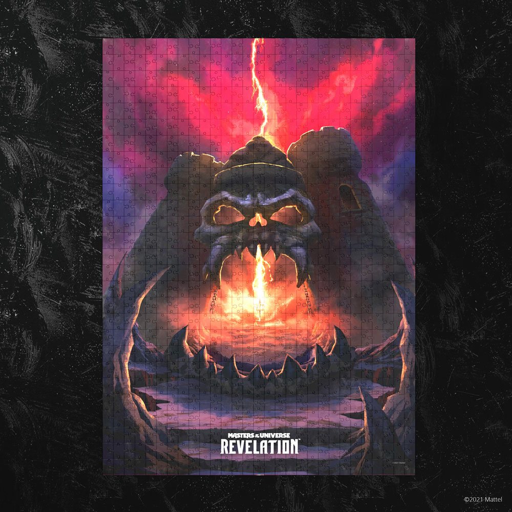 Evrenin Ustaları: Vahiy ™ Jigsaw Bulmaca Kalesi Grayskull (1000 parça)