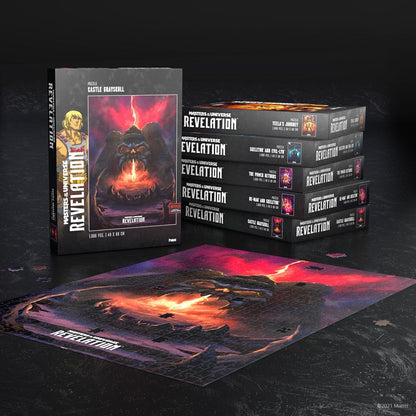 Evrenin Ustaları: Vahiy ™ Jigsaw Bulmaca Kalesi Grayskull (1000 parça)