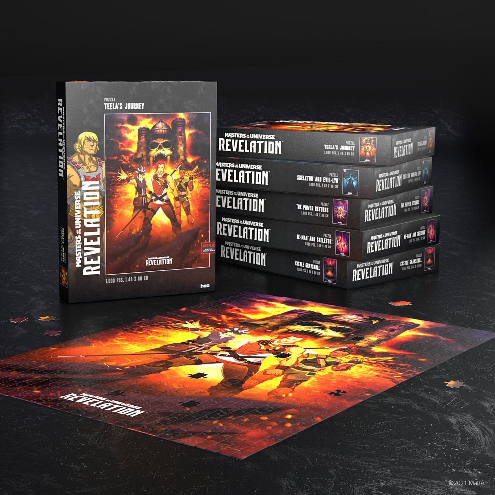 Masters of the Universe: Revelation ™ Jigsaw Puzzle Teelas reise (1000 stykker)