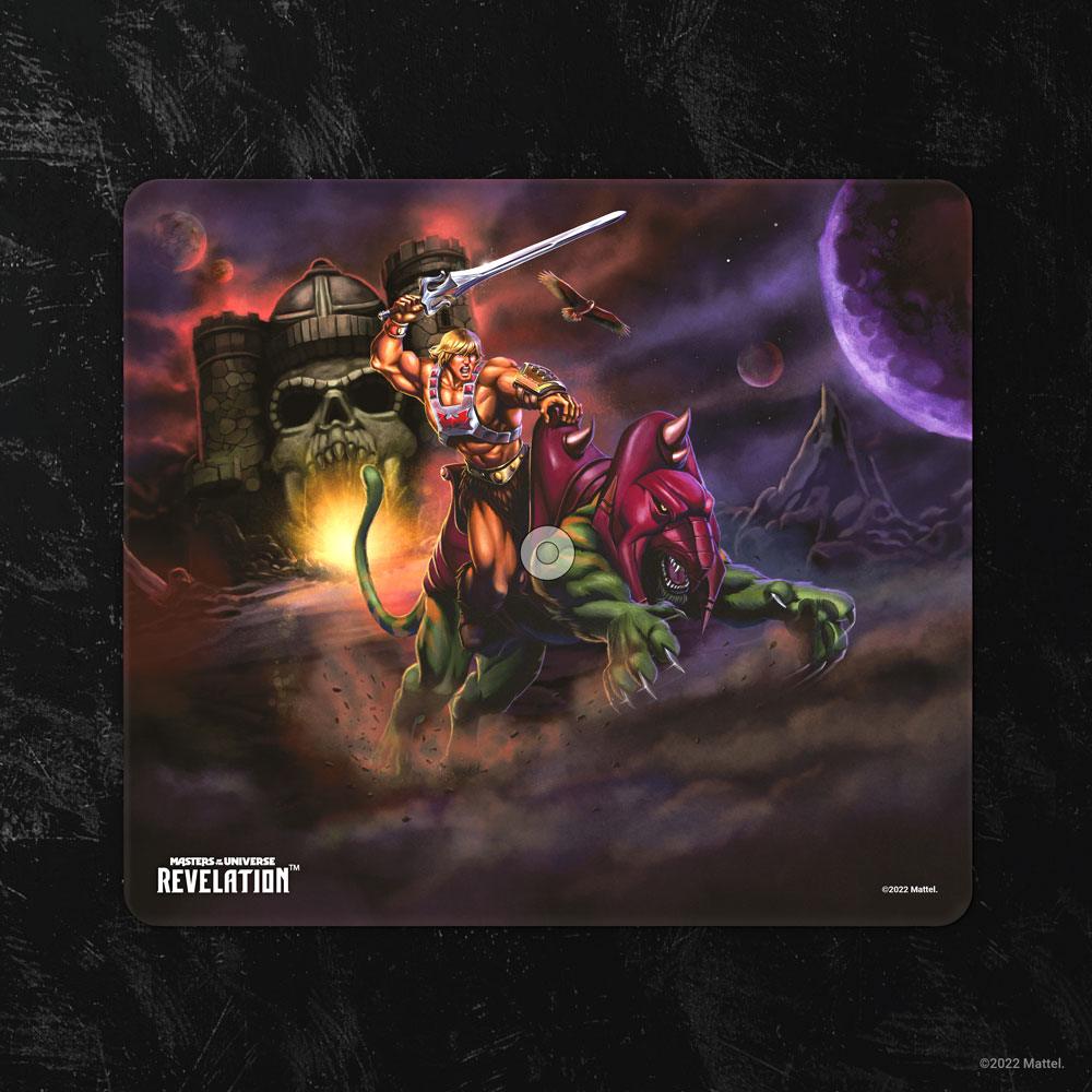 Masters of the Universe: Revelation ™ Mousepad He-Man ™ og Battle Cat 25 x 22 cm