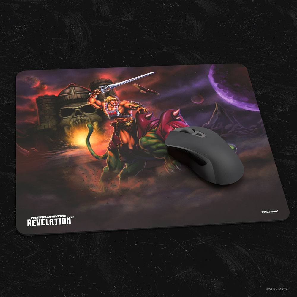 Meister des Universums: Revelation ™ Mousepad He-Man ™ und Battle Cat 25 x 22 cm