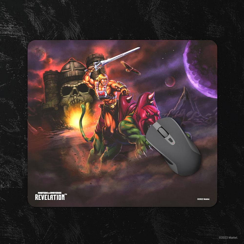 Meister des Universums: Revelation ™ Mousepad He-Man ™ und Battle Cat 25 x 22 cm